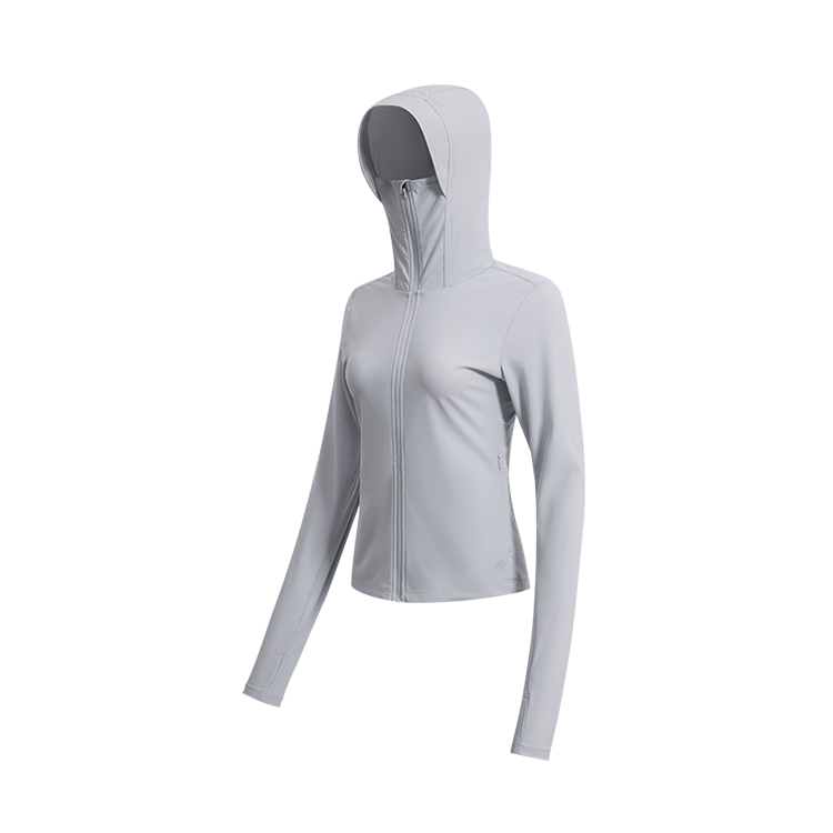 JD Jingzao UPF300+ Sun Protection Jacket Spring Summer Unisex Couple Gift Light Gray M