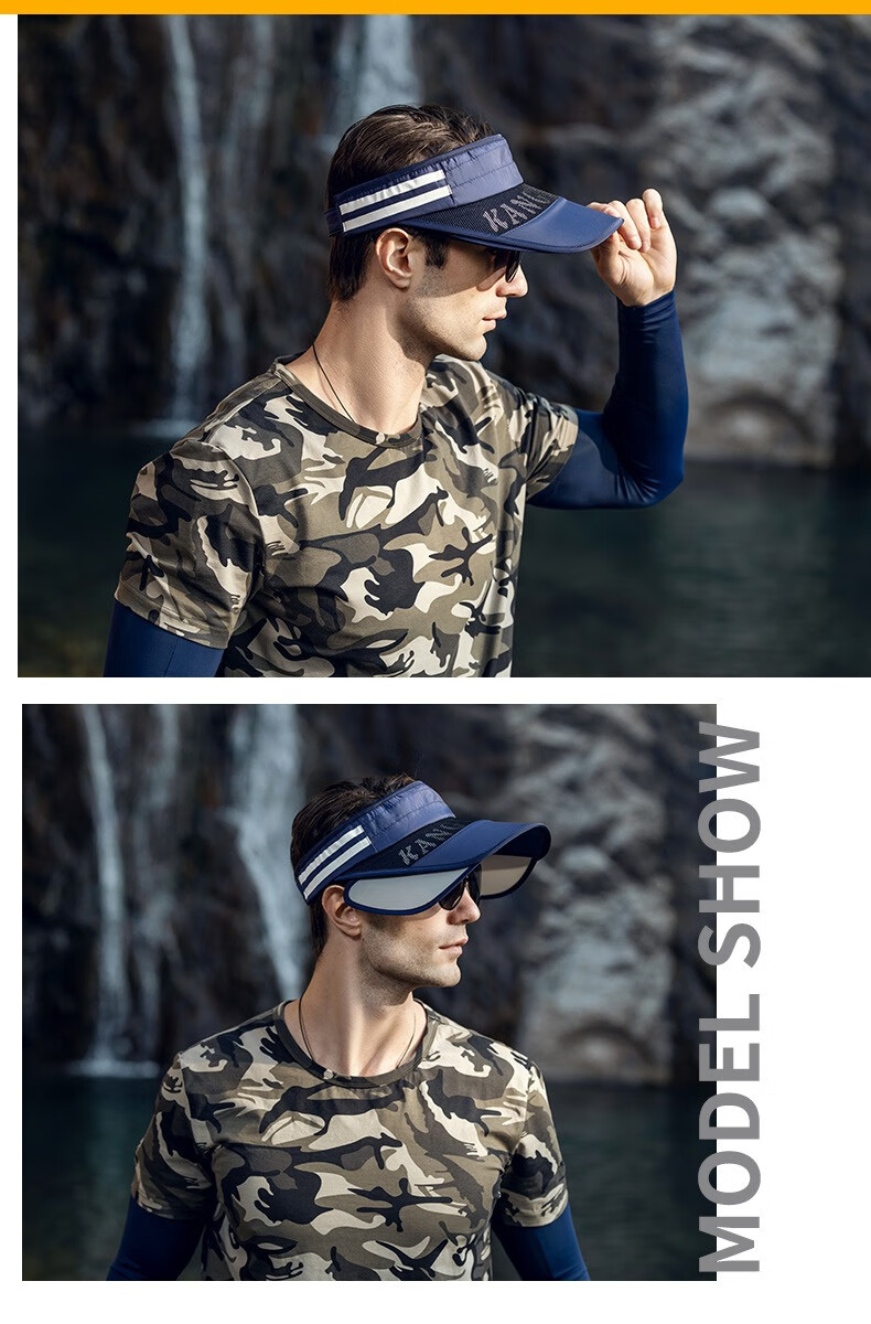 Jiancai Sun Hat for Women, Summer Visor Sun Hat, Outdoor UV Protection Beach Cool Cap, Wide Brim Sun Protection Hat for Me 15