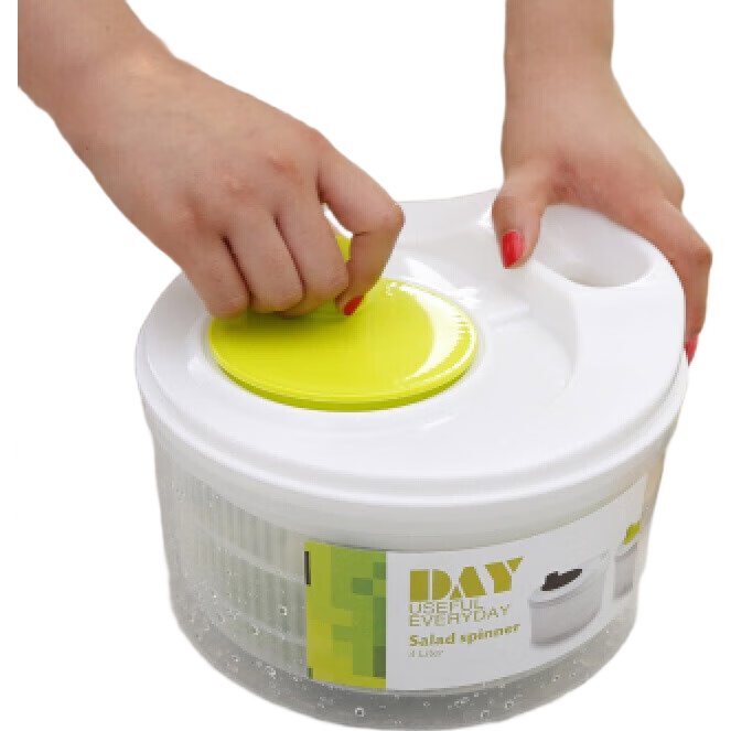 Quanshi Fruit And Vegetable Draining Basket, Salad Spinner, Dehydrator, Home Kitchen Dryer, Fruit Strainer Basket