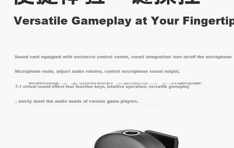 IKF Professional Gaming Headset Sound Card, External Game Sound Card, USB to 3.5mm Converter, Virtual 7.1 with Microphone, FPS Sound Effects, HiFi Driverless, Triangular, Valorant, PUBG, CSGO 29