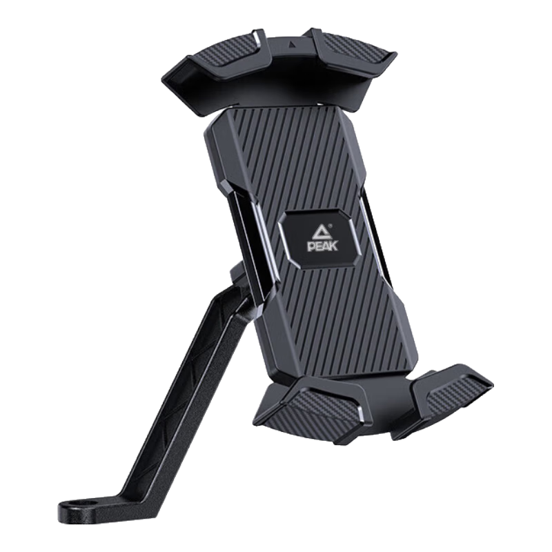 PEAK Electric Vehicle Phone Holder, Motorcycle Delivery Rider Courier Navigation Anti-Shake Bicycle Riding Phone Mount