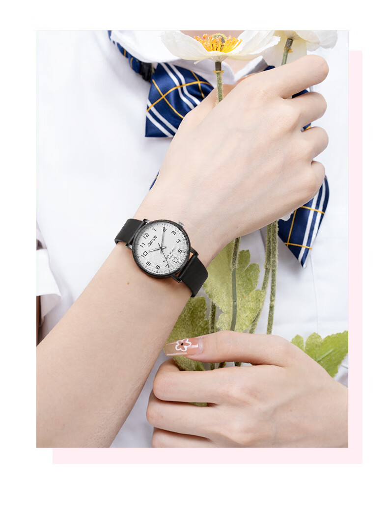 Disney Mickey Wristwatch, 2026 New Quartz Watch, Electronic Waterproof Watch for Middle And High School Students' Exams, Children's Birthday Gift 9