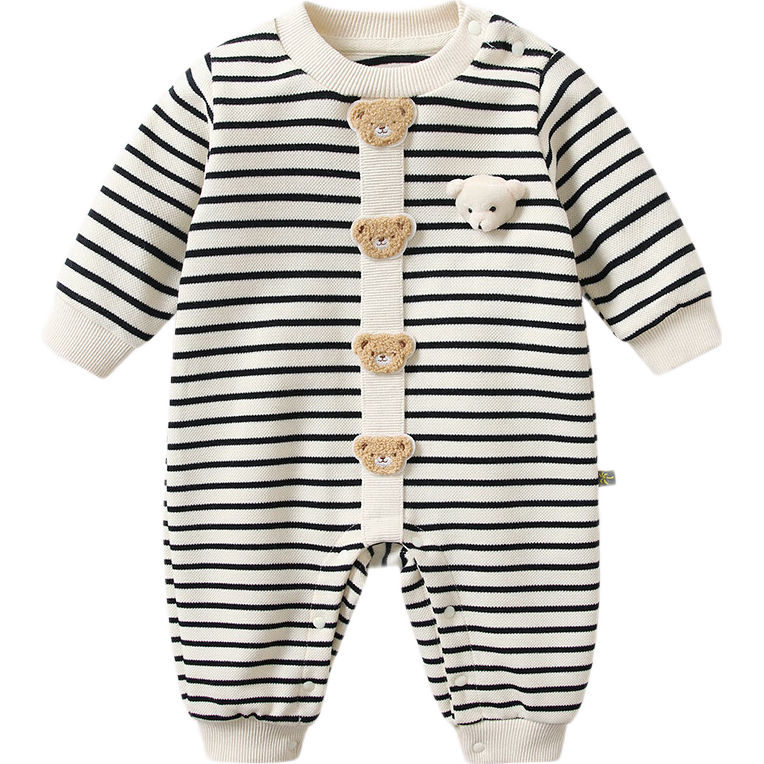 VOONLIE Baby Clothes Autumn Outfit Newborn Boy Romper Full Moon Hundred Days Super Cute Outdoor Onesie Bodysuit Autumn Winter