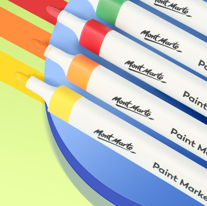 ARTECHO Direct Liquid Acrylic Marker Soft Tip Color Pen Set for Kids, Washable Black 3-Pack CS-ATOD29*3 Art Supplies for Elementary and Kindergarten 12