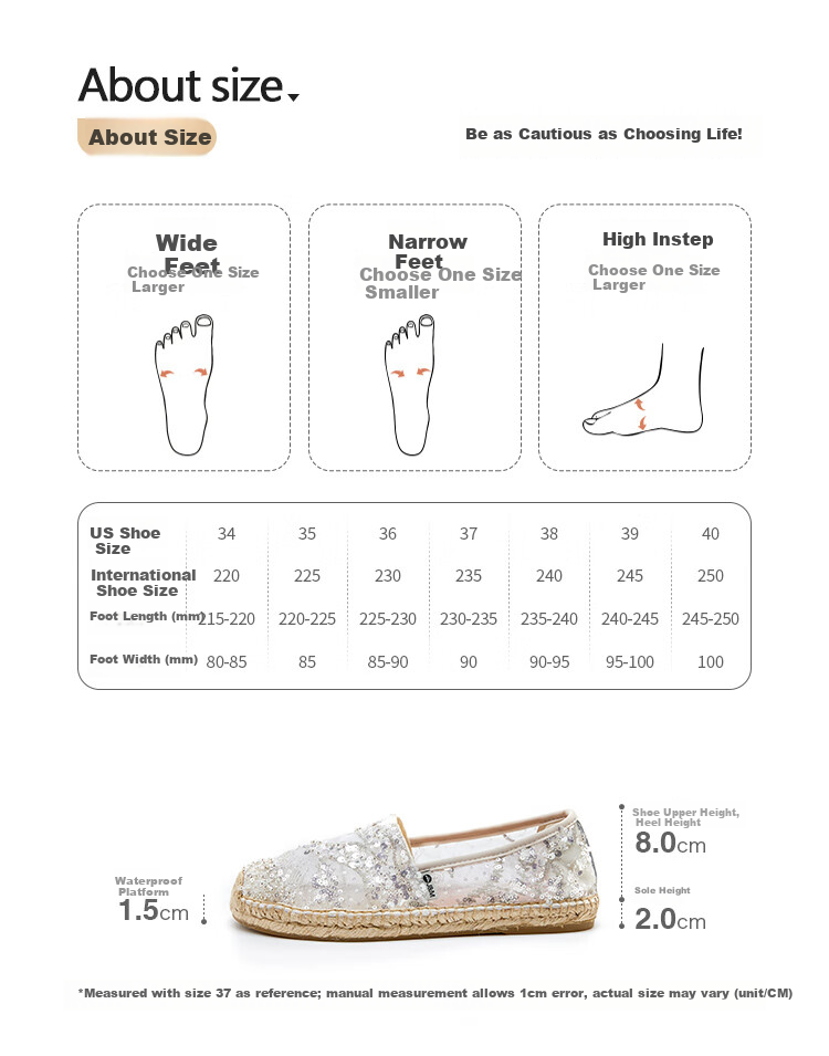 J&M Dong Xuan Same Style Fisherman Shoes for Women, Summer Hollow Breathable Canvas Shoes, Casual Slip-On Flat Single Shoes, Silver, Size 35 7