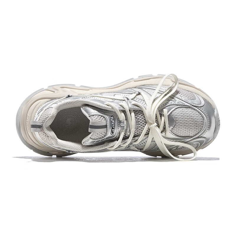 CAMEL [Galaxy] Men's New Trendy Sneakers, Breathable Mesh Upper, Thick-Soled Height-Increasing Casual Versatile Dad Shoes