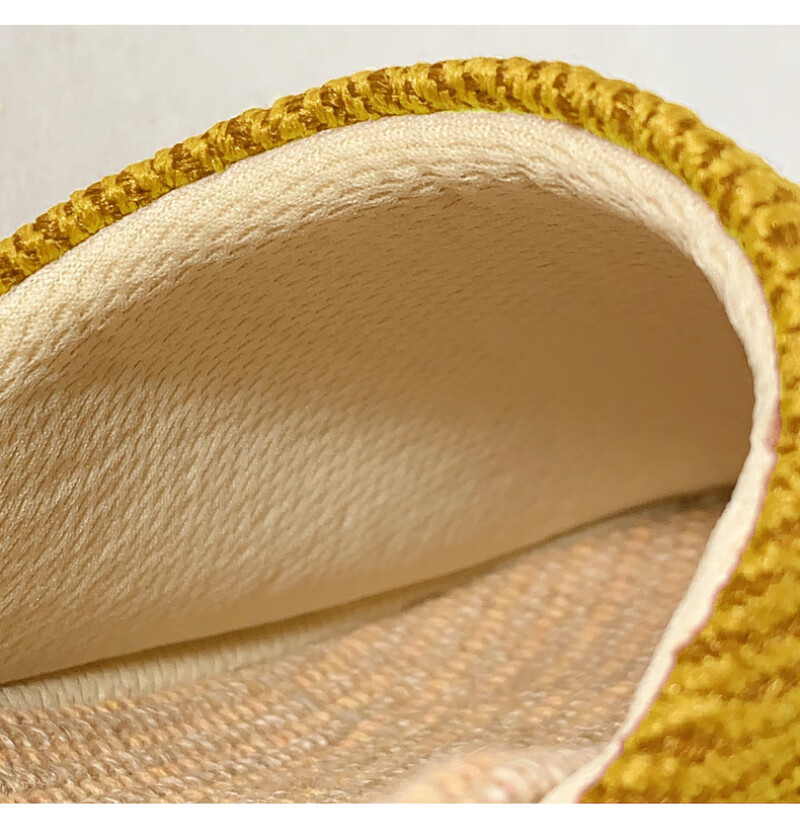 FOOTOPPO Baotou Linen Japanese Style Unisex Slip-On Anti-Slip Summer Indoor Home Slippers 3