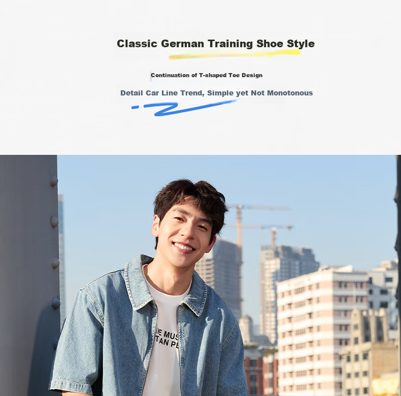 361° Men's Casual Low-Top Thin-Soled T-Toe Sneakers Spring Summer 672626608-4 6