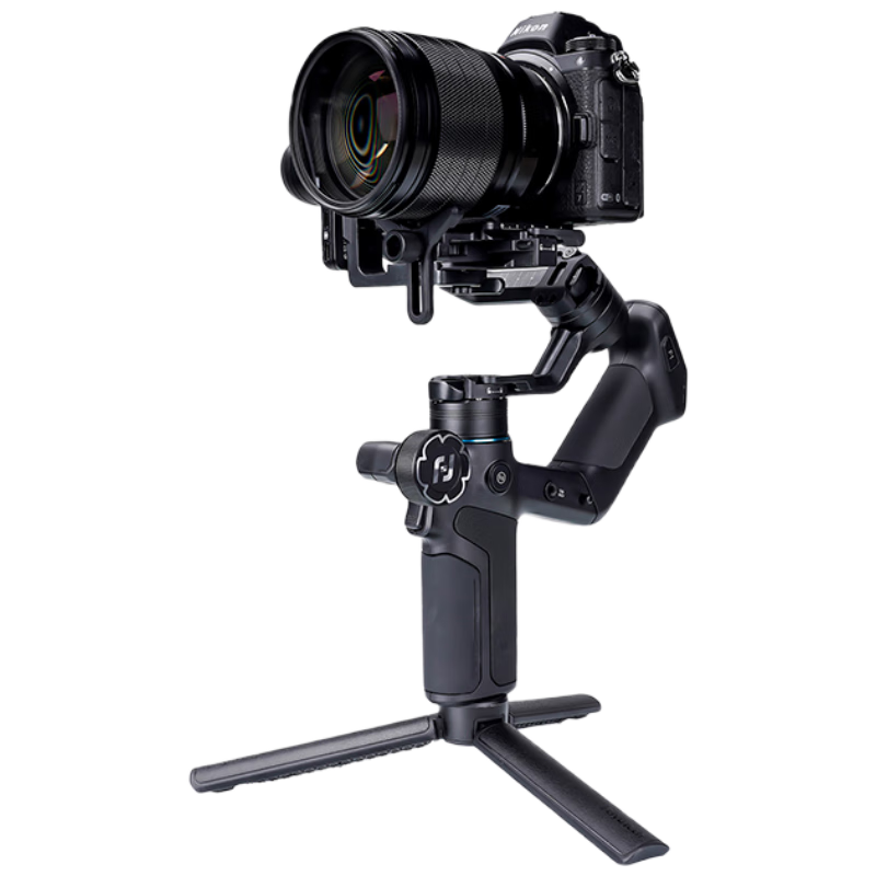 FeiyuTech Mini3PRO Three-Axis Intelligent Anti-Shake Handheld Gimbal for Mirrorless And DSLR Cameras, Mobile Phones, Detachable Remote Control Stabilizer Handle