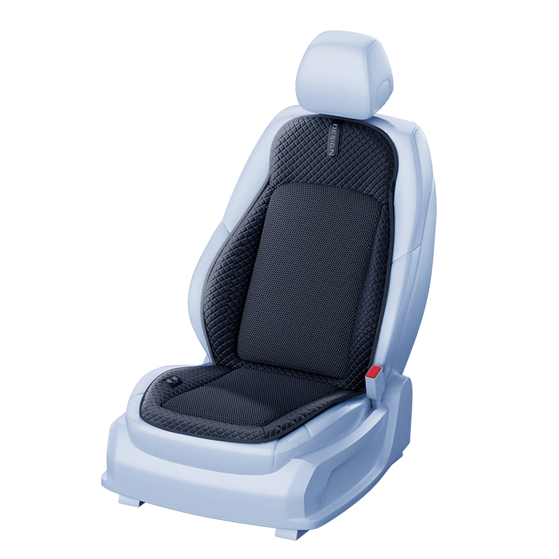 GREAT LIFE Car Seat Cushion, Summer Air-Blowing Ventilation Cooling Pad, Cool Silk Ice Mat, All-Season Universal Breathable Ice Silk Seat Cover, Single Seat
