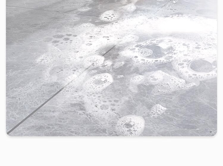 Washi PVC Self-Adhesive Waterproof Wear-Resistant Floor Sticker, Thickened Leather Flooring, Silver Smoke Gray, 1 Square Meter 3 Pieces (60*60cm) 2