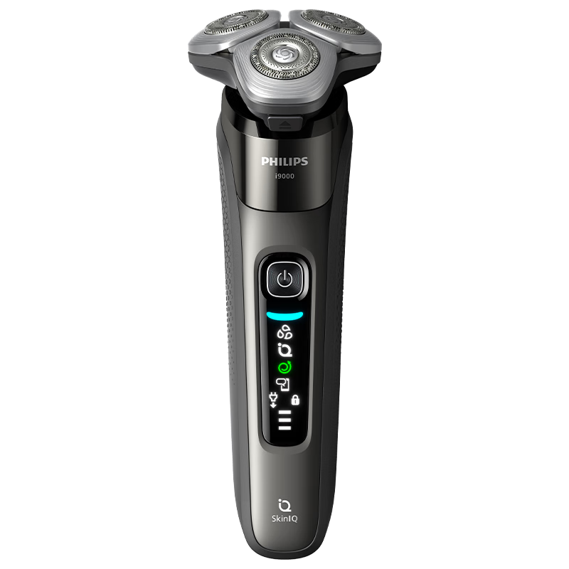 PHILIPS [Mid-Autumn Festival Gift] New Self-Operated Men's Electric Shaver, New Generation Rotary Guard Series 9 Lite Flagship, 0.00 Nano Clean Shaving Razor, Birthday Gift for Me