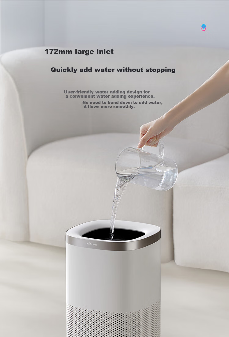 Bear Mist-Free Air Humidifier 960mL/h Large Capacity Humidifier for Home Living Room, Specialized for Mothers And Babies, Antibacterial, Rhinitis Relief, Air Conditioning Room, Cold Evaporation Moisturizing JSQ-J80K1 14