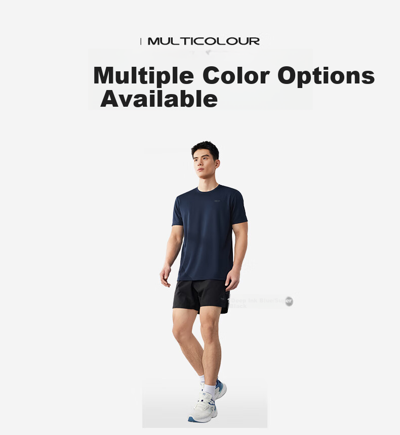 361° Men's Running Workout Set, Summer Quick-Dry Fitness Casual Short-Sleeve Shorts Two-Piece Suit 652524001H-1 5