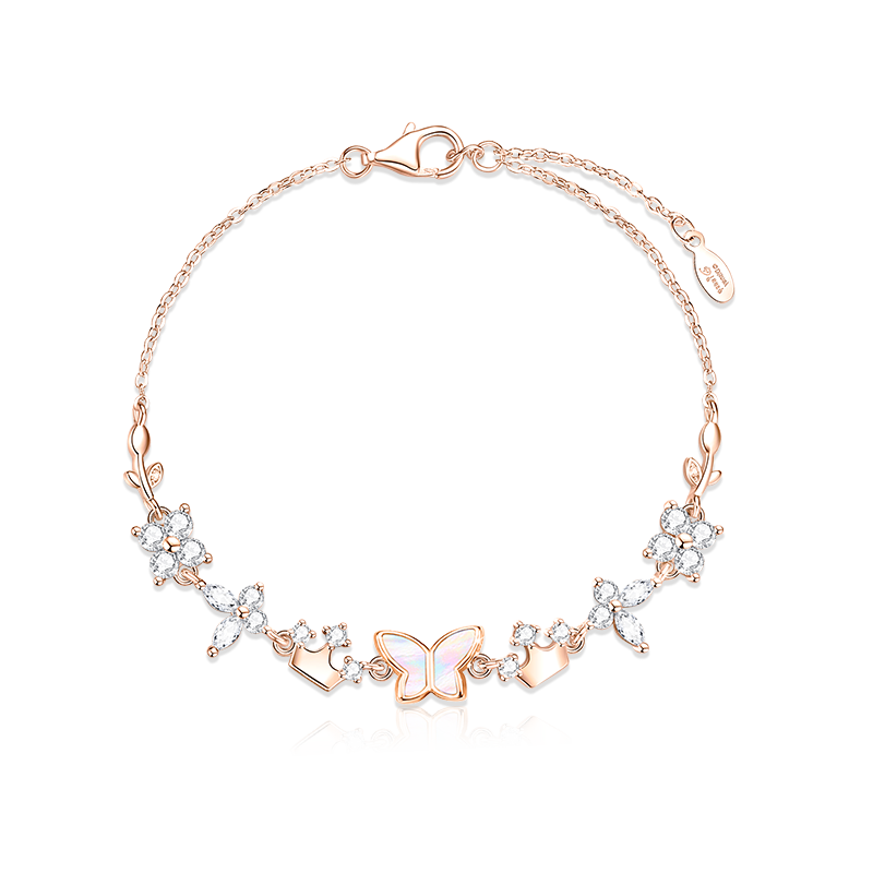 Disney Butterfly Bracelet Birthday Gift for Girls Best Friend Niche Light Luxury Feel for Girlfriend