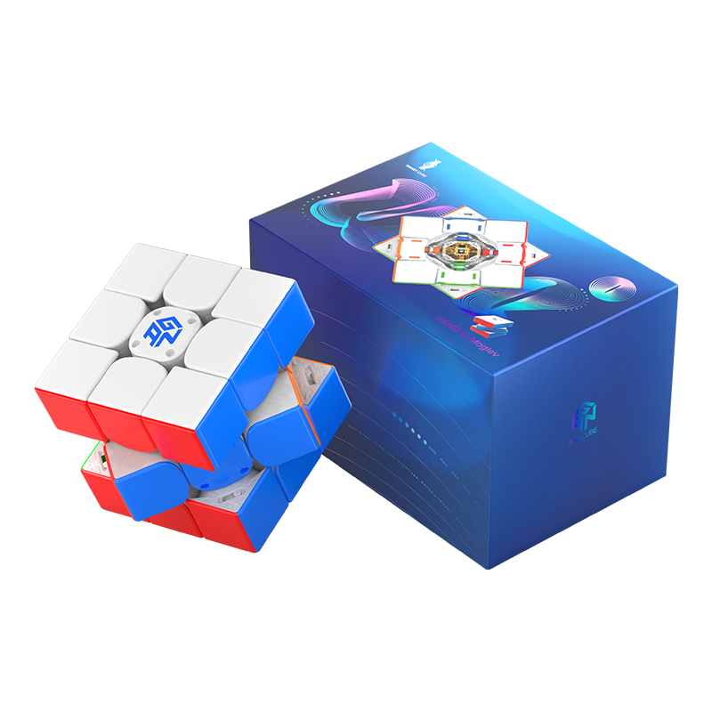 GAN Magic Cube Intelligent Three-Level Children's Educational Toy, Magnetic Professional Competition AI Teaching Student Birthday Gift 12uiMaglev