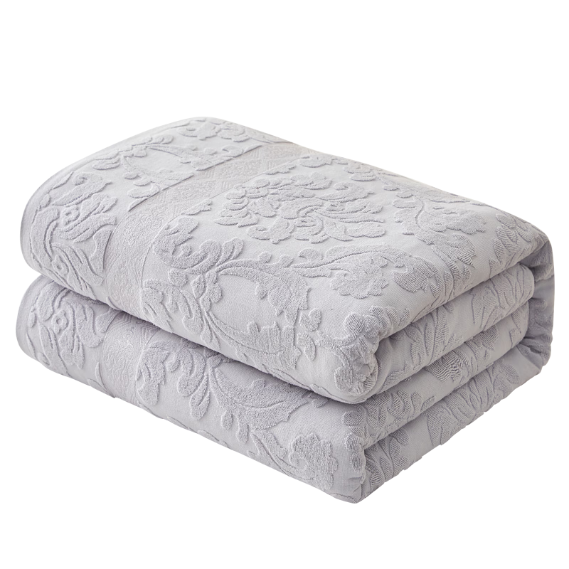 Hengyuanxiang Pure Cotton Towel Blanket, Vintage Nostalgic Summer Thin Adult Quilt, Office Nap Blanket, Summer Cool Quilt, Cotton Yarn Air Conditioning Blanket