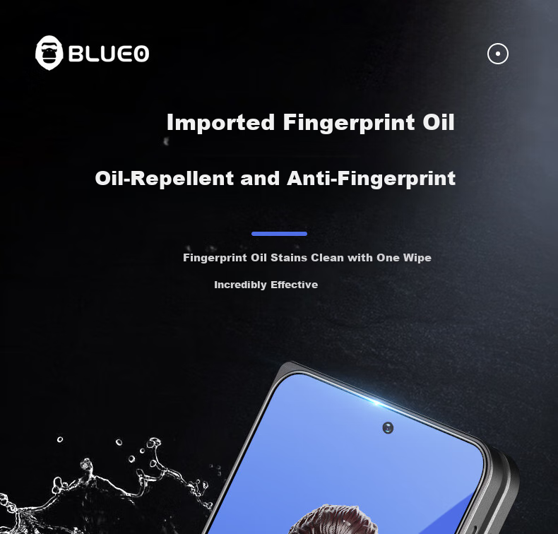 BLUEO Screen Protector for OPPO Find N5, High-Definition Tempered Glass Film, Dustproof, Anti-Static, Anti-Fingerprint Protective Film 5