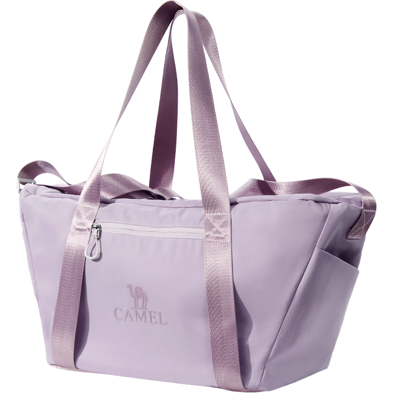 CAMEL Large Capacity Travel Bag Carry-on Tote Gym Shoulder Crossbody Bag 575B67L3022 Haze Purple One Size