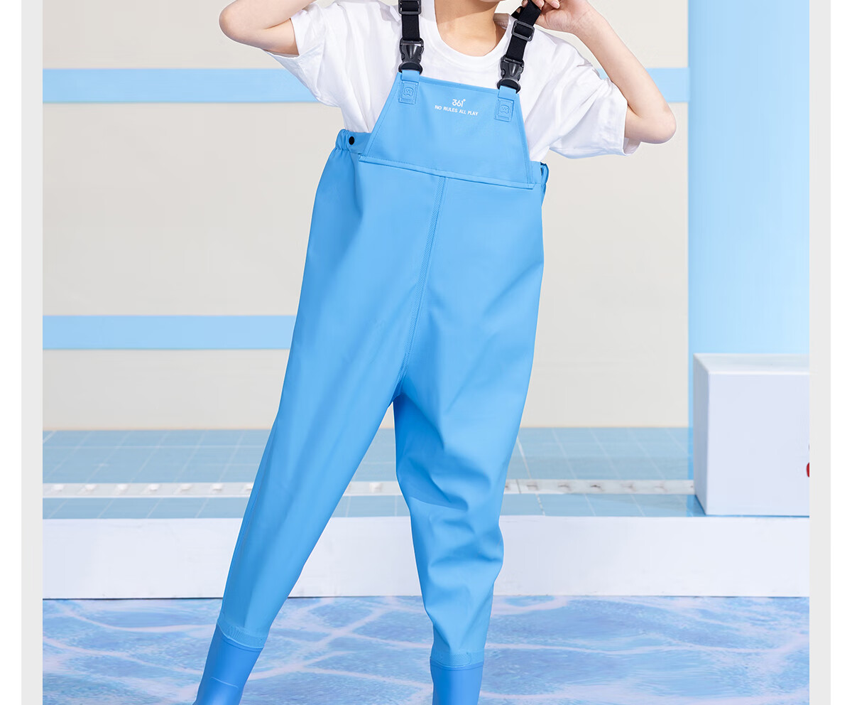 361° Kids Creek Pants Water Play Pants Swim Pants Beachcombing Pants One-Piece Water Pants Water Shoes Half-Body Waterproof Fishing and Beachcombing Suit 25