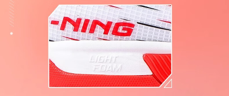 Li-Ning Football Shoes Studs Adult Men Women Children Qixie 3 Youth Primary School Professional Cleats White 43.5 12