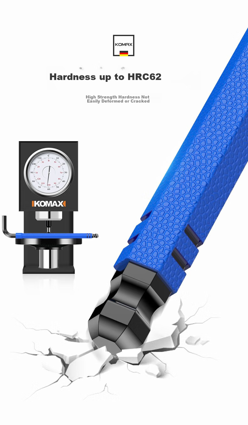 KOMAX Hex Key Set, Universal Star Wrench, Hexagonal Screwdriver Tool, Extended Hexagonal 11
