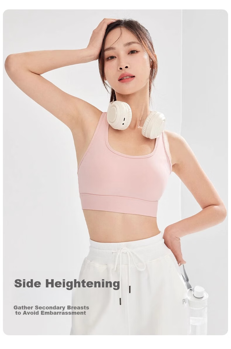 NEVER ME Women's High-Impact Sports Bra, Yoga Wear, Running Anti-Shock And Anti-Sagging, Push-Up, Suitable for Outerwear 11
