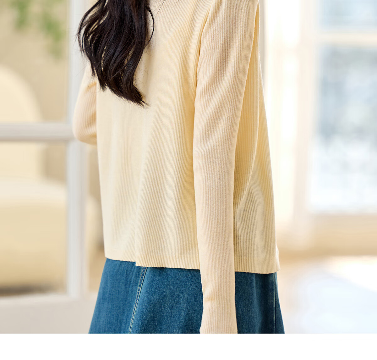 PinCai Knitted Cardigan for Women, Lace Design Inner Vest Two-Piece Set, Thin Knit Outer Jacket P52Z074 43