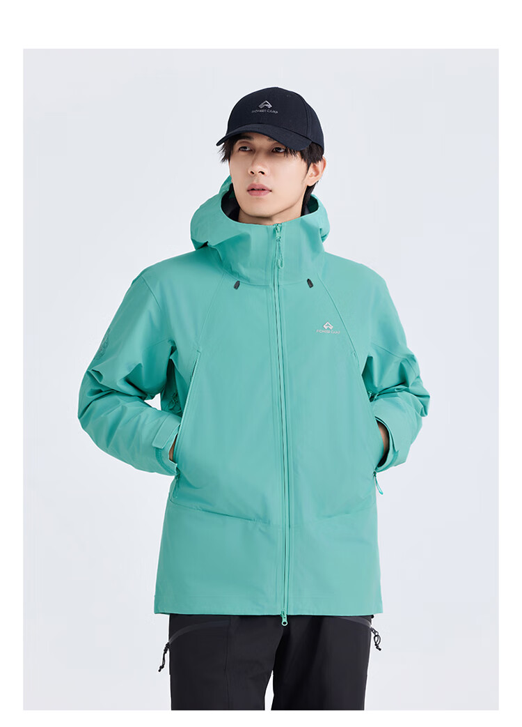 Pioneer Camp Lin Xinyue Same Style Jinyiwei Thousand-House Windbreaker for Men, Spring And Summer Outdoor Waterproof And Windproof High-Altitude Hiking Mountaineering Jacket 14