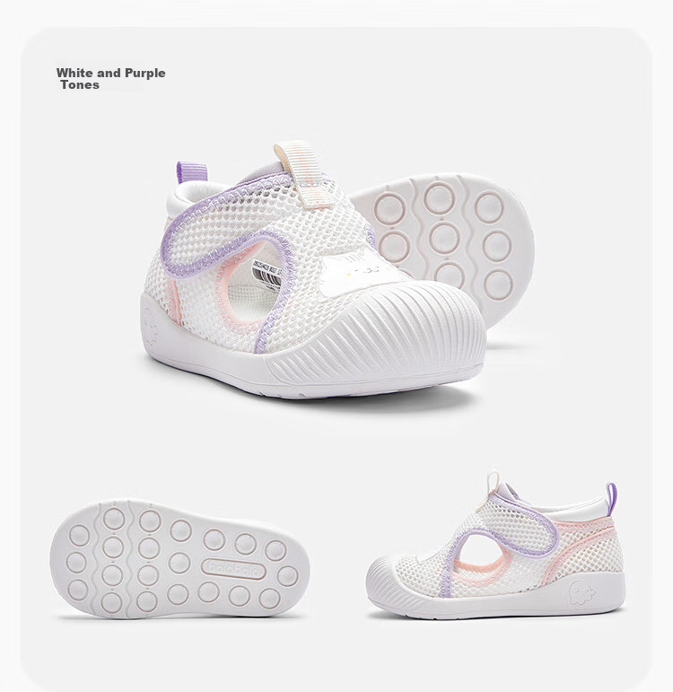 BALABALA Children's Shoes, Baby Walking Shoes, Kids Sandals, Infant Shoes, Girls' Summer New Style Breathable Mesh 8