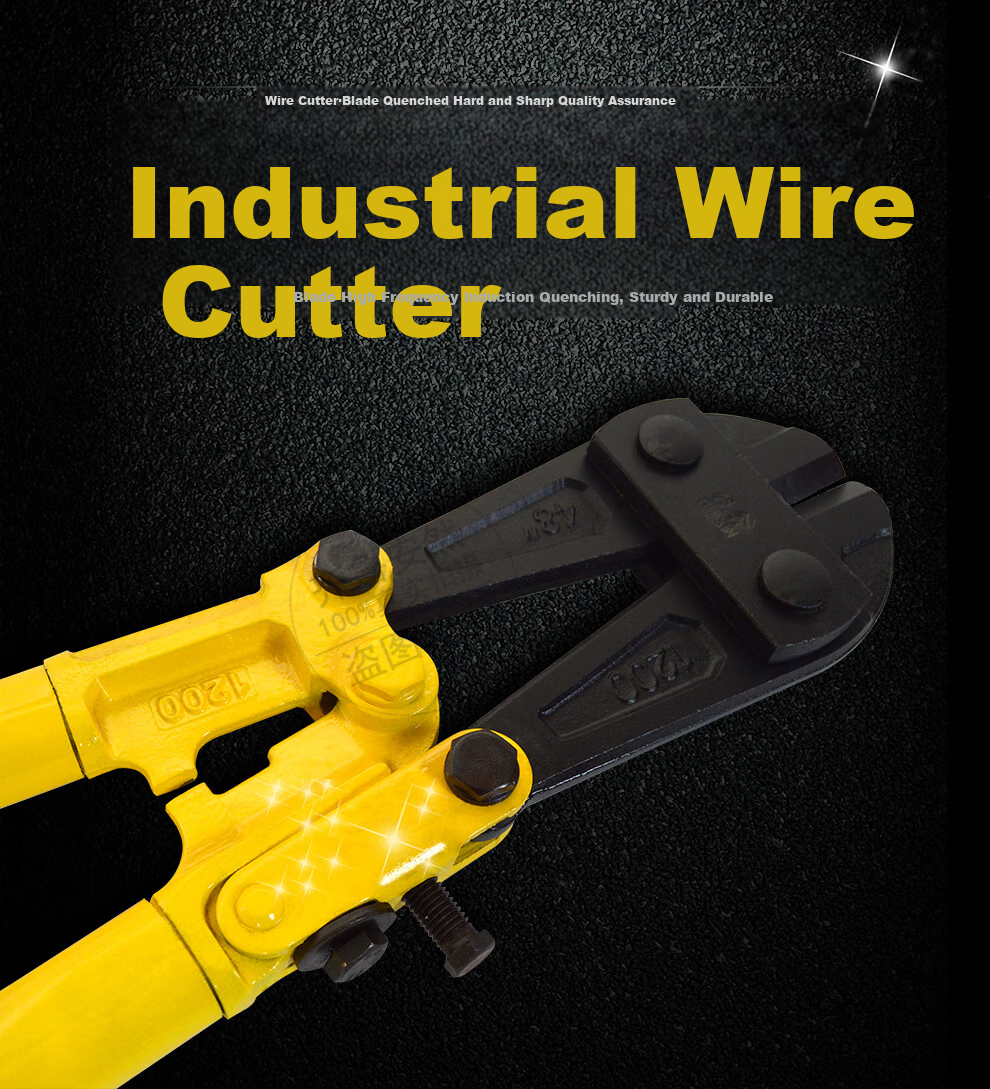 QL Wire Cutter, Rebar Cutter, Steel Wire Cutter, Iron Wire Cutter, Wire Cutting Pliers, Lock Cutter, 18 Inches 1