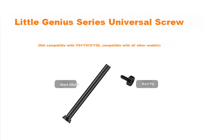 LANGLING Compatible with Xiaotiancai Children's Smartwatch Strap Accessories Installation Tools Screw Rod And Nut Set for Xiaotiancai Z/Q/D Series, Universal Screws Rod 2-Piece Set + Screwdriver for Assembly And Disassembly 1