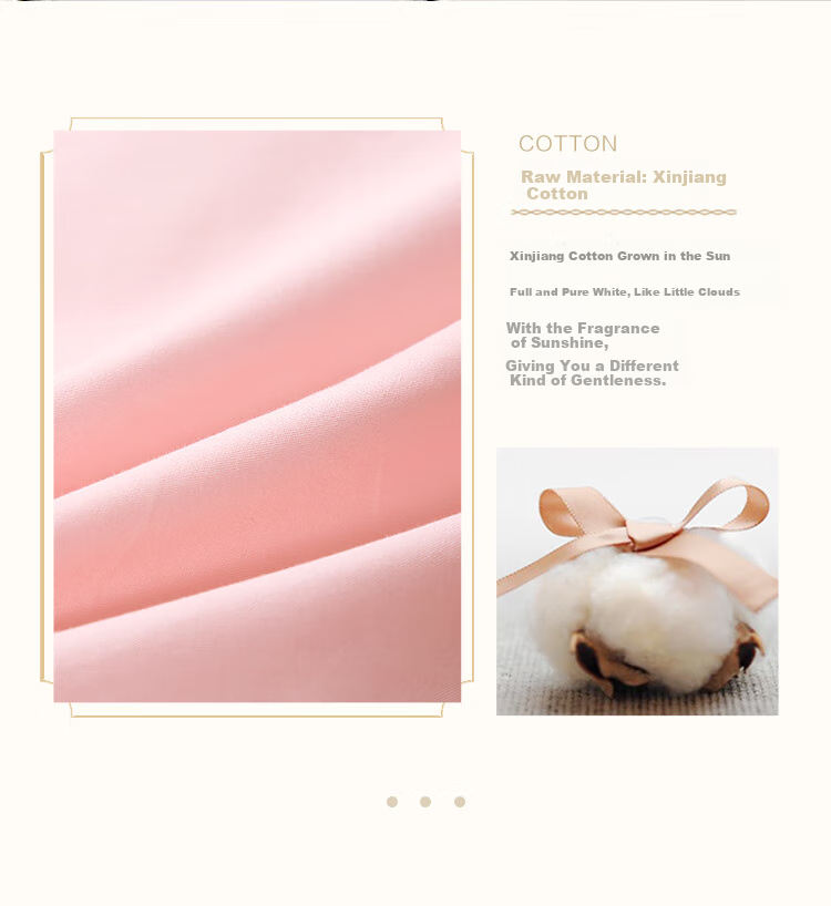 Bravo Fuanna 60s Long-Staple Cotton Pure Cotton Solid Color Double Bed Sheet 260*240cm 6