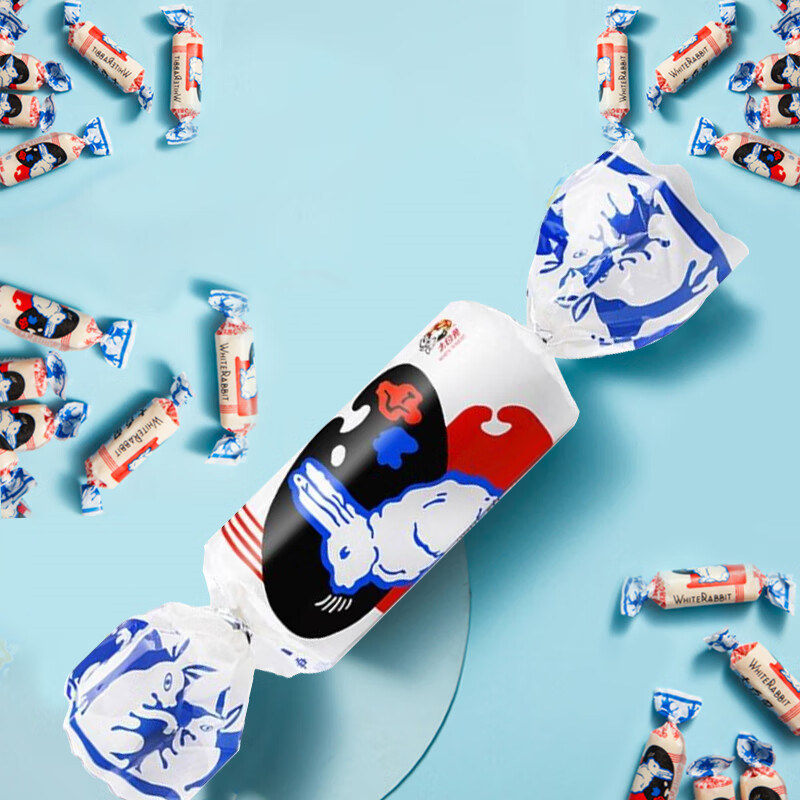 大白兔原味奶糖礼罐39g约8颗 上海特产 小朋友节日礼物奖励 喜糖果零食