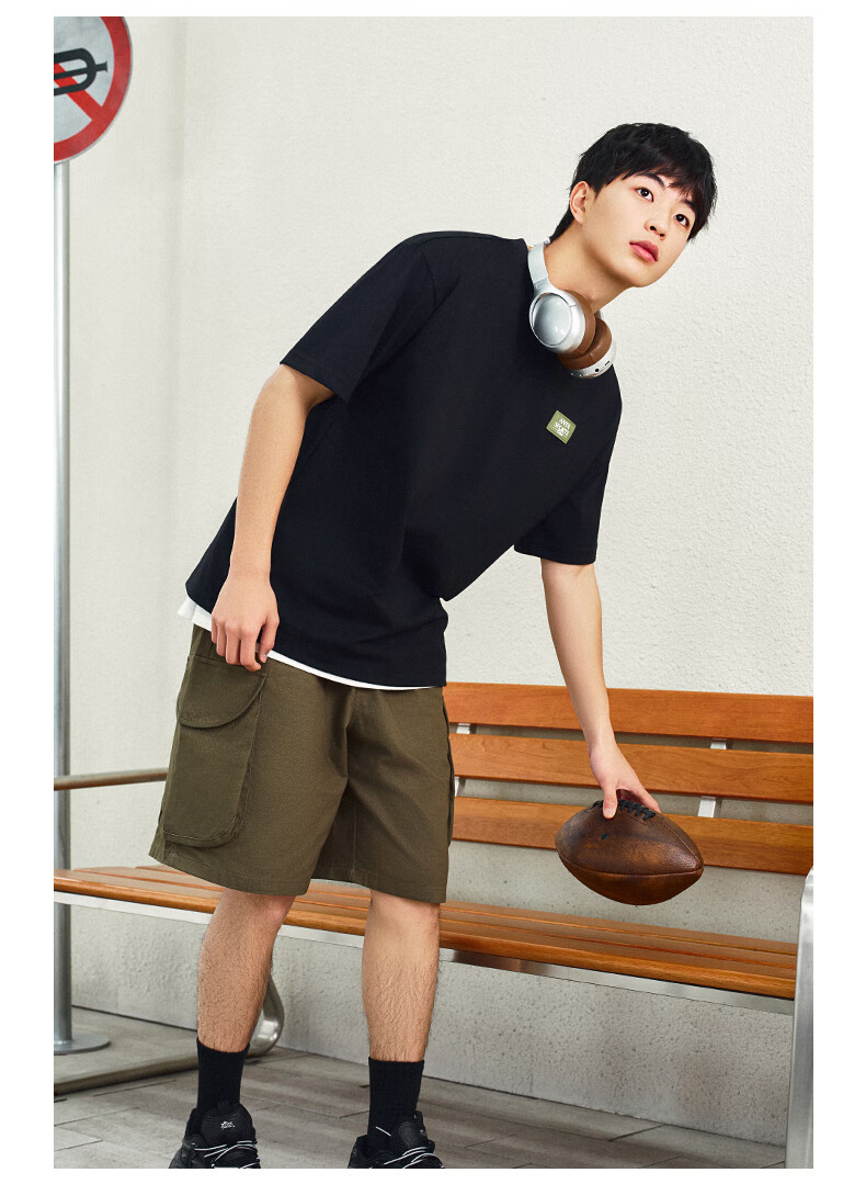 Anta Ice Silk T-Shirt | Casual Short Sleeve Men's Summer Loose Simple Sports Breathable Top 152628117 9