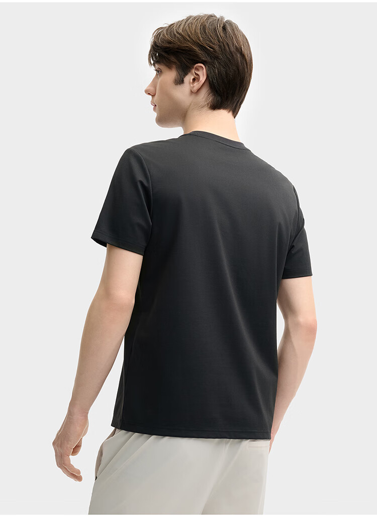 FILA Official Men's Short Sleeve T-Shirt 2026 Summer Casual Sports Basic Tee 2
