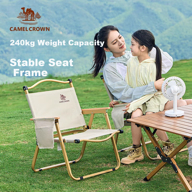 CAMEL Outdoor Kamilite Chair, Outdoor Picnic Camping Chair, Folding Camping Chair, Fishing Sketching Chair, Equipment Table And Chairs D619