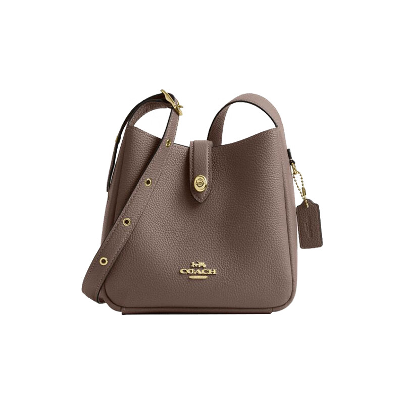 COACH HADLEY Small Women's Shoulder Crossbody Bag Dark Brown CAL60 Gift