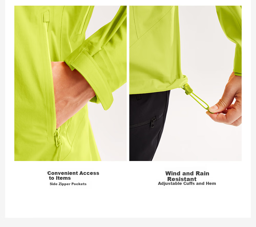 KAILAS Borgda LT20D Women's 3L Waterproof Hard Shell Jacket Lightweight Windproof Hiking Mountaineering Coat 8