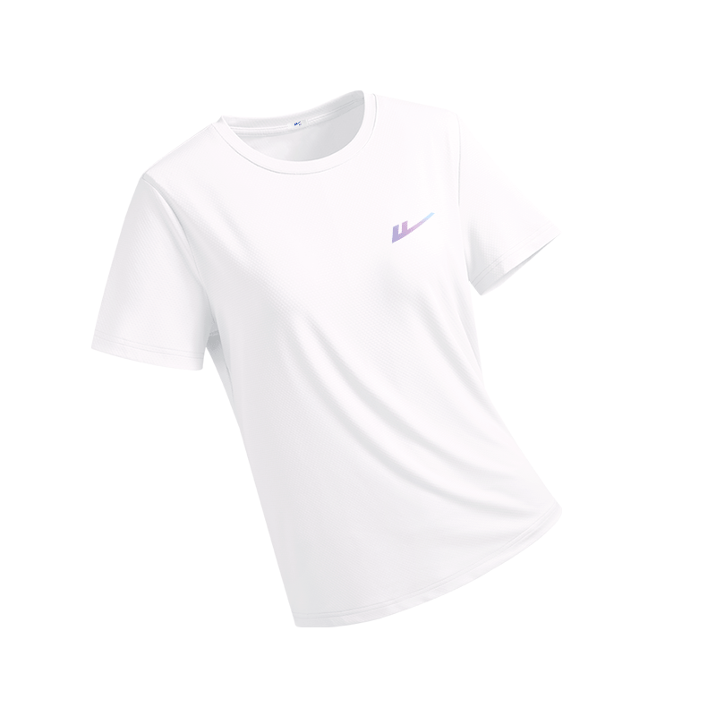 Warrior Ice Silk Short Sleeve Women's T-Shirt 2026 New Summer Fashion Breathable Quick-Dry Sun Protection Loose Top