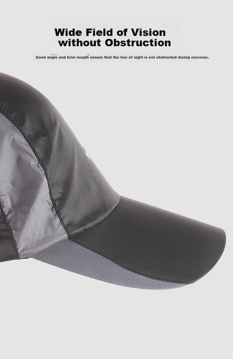 DECATHLON Adjustable Breathable Baseball Cap for Men And Women, Autumn And Winter Outdoor Sports Running Hat 4866722 1
