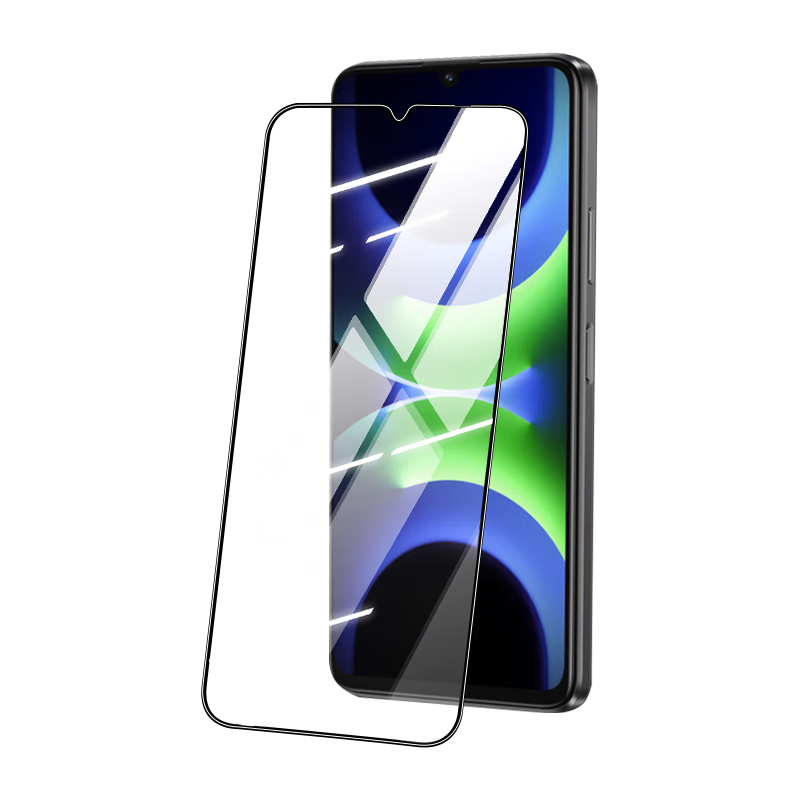 LANGLING [2 Pieces], Suitable for Huawei Enjoy70 Tempered Glass Screen Protector, Full Coverage Protective Film for Enjoy70Z/70S Phones, HD Clear Glass, Shatterproof, Wear-Resistant, Anti-Fingerprint Protective Film