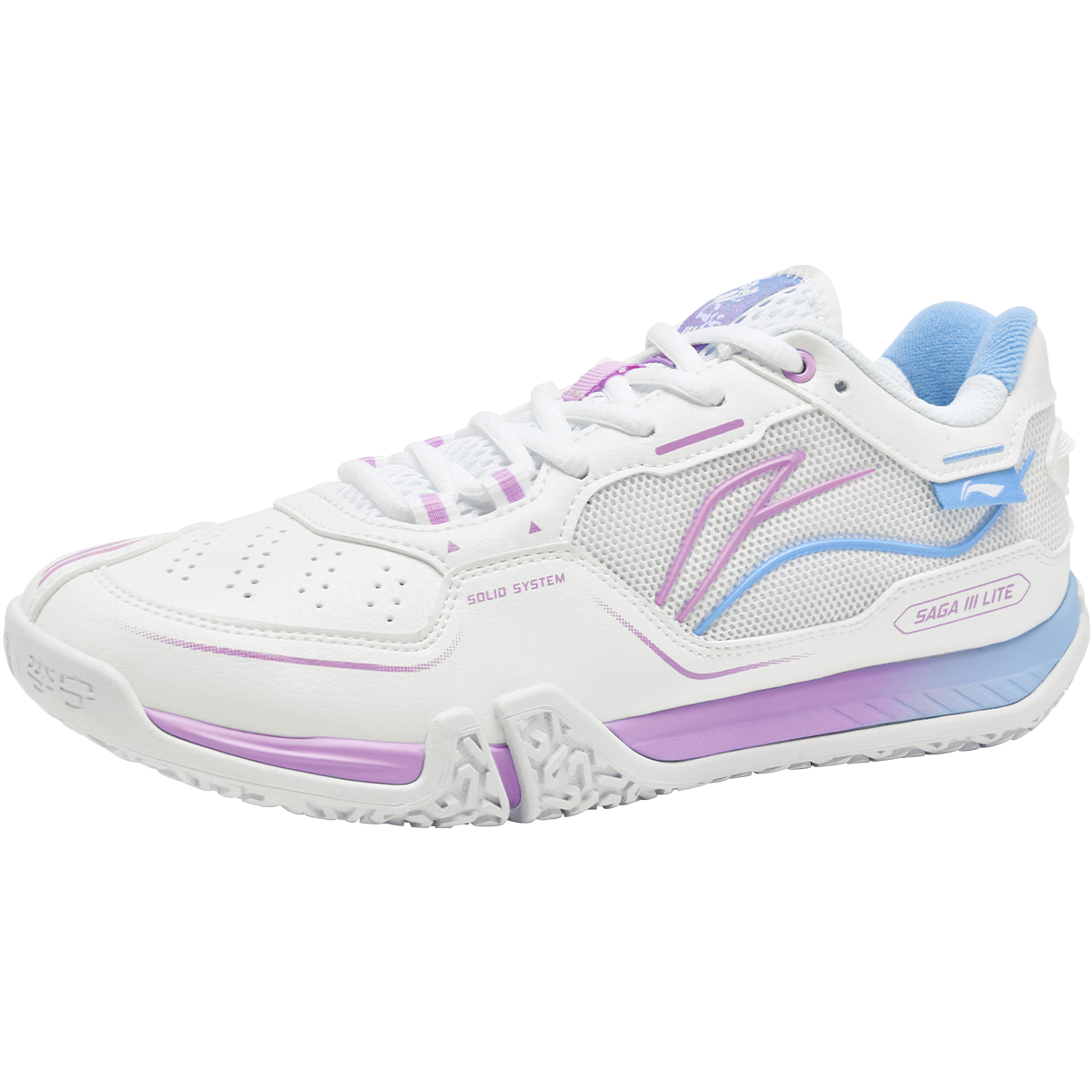 Li-Ning Badminton Shoes, Didi Feixing 3LITE, Men's And Women's Models, Shock-Absorbing, Wear-Resistant, Professional Wide-Fit, Competition And Training Shoes