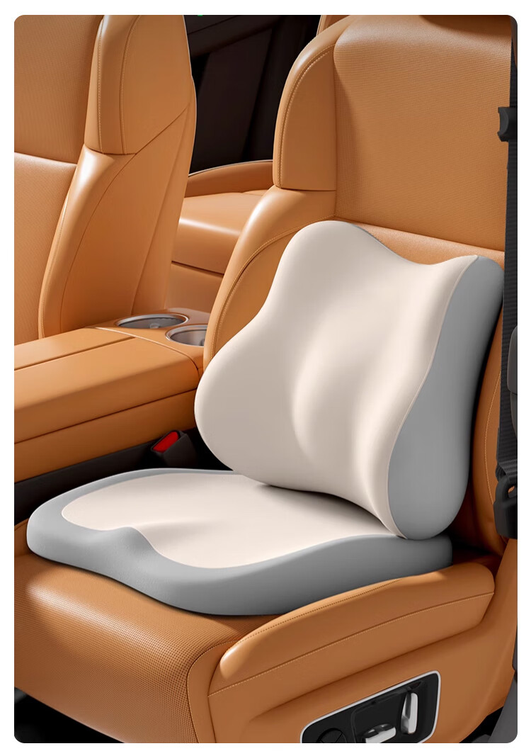 Fanyejia Memory Foam Car Seat Cushion, Anti-Bottom Pain, Pressure-Reducing Seat Pad, Classroom Long-Term Sitting Aid, Anti-Bottom Pain Seat Cushio 5