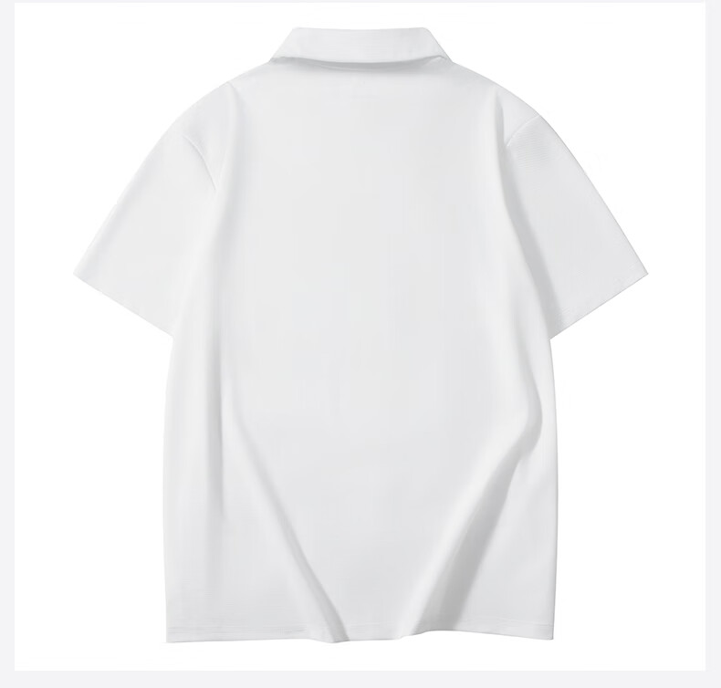 Huili Polo Shirt for Men, Summer Short-Sleeve, Quick-Dry T-Shirt, Breathable Collar, Casual Menswear, Gray, XL 37