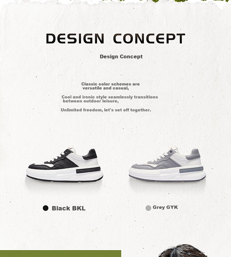 Le Saunda Hanxue Same Style Contrasting Color Low-Top Comfortable Thick-Soled Casual Sneakers Women's Shoes 66501, Cream White OWL, Size 34 3