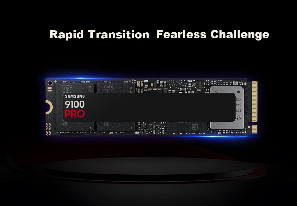 SAMSUNG 4TB SSD Solid State Drive, M.2 Interface (NVMe Protocol PCIe 5.0 *4), AI Computer Accessory, Read Speed 14800MB/S, 9100 PRO 2