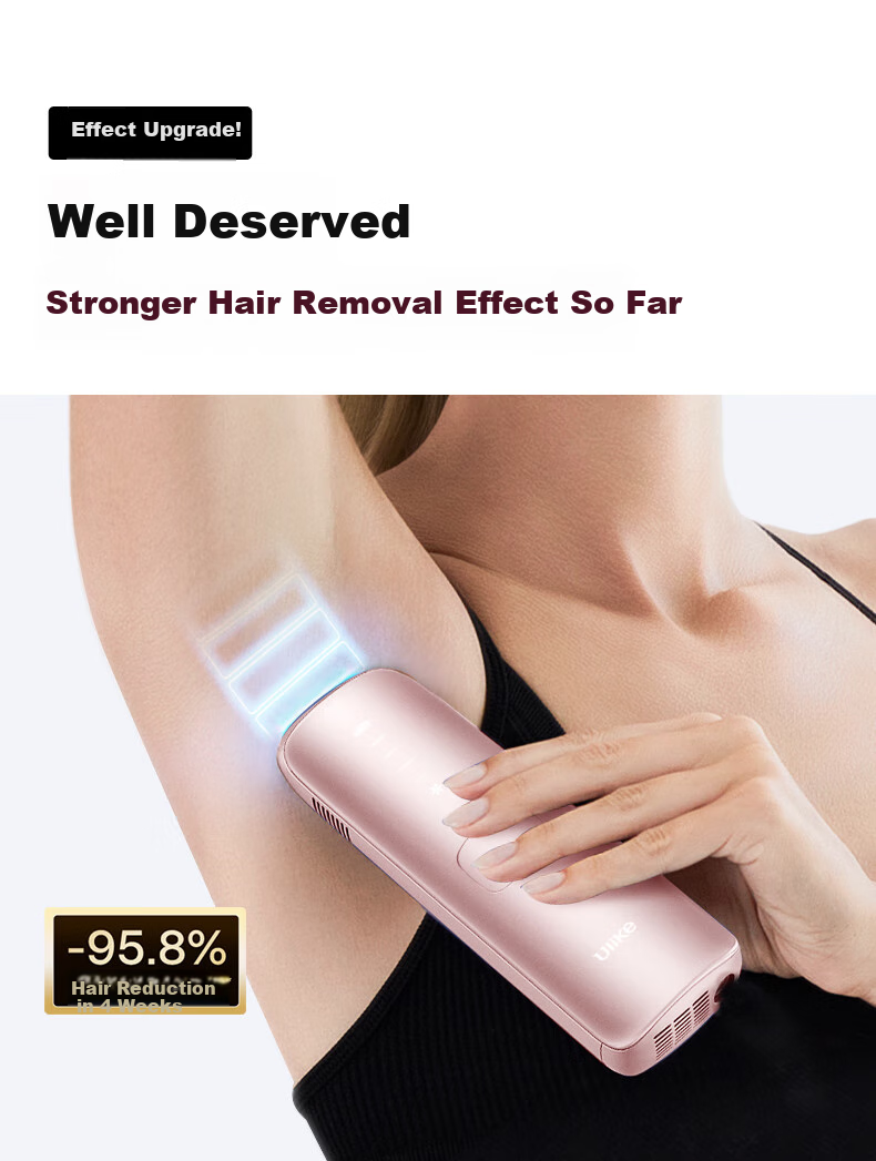 Ulike Air4 Sapphire Ice Point Hair Removal Device, Beard Trimmer, Shaver, Beauty Instrument, Birthday Gift, Present for Girlfriend 9