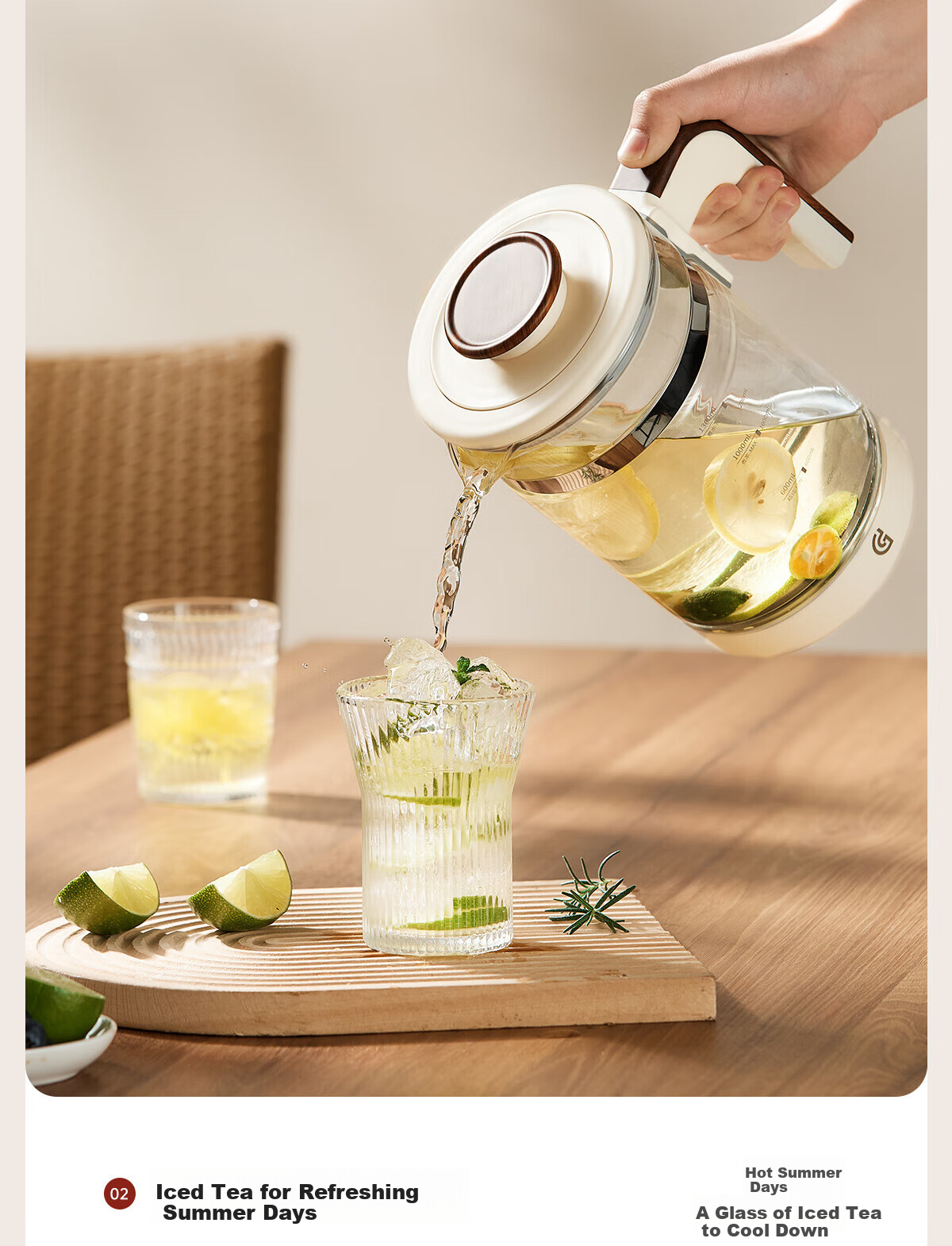 GREENIS Health Pot Pure Titanium Tea Kettle with Chenpi Tea Maker, Home Use Stew Pot, Flower Tea Pot, Water Boiler, Insulated All-In Automatic Constant Temperature Electric Kettle, Electric Stew Pot, Mid-Autumn Festival Gift 19