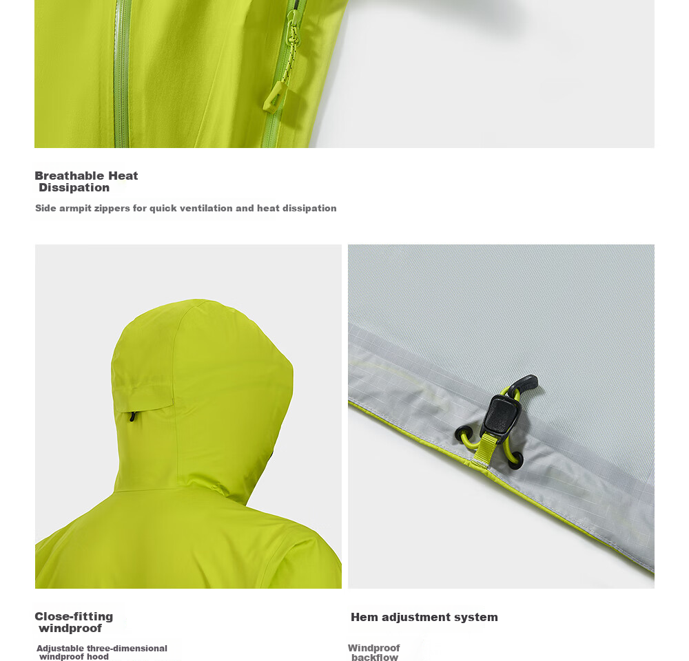 KAILAS [Celebrity Style] Bogda LT Hard Shell Jacket, 3L Waterproof And Windproof Outdoor Mountaineering Coat 39